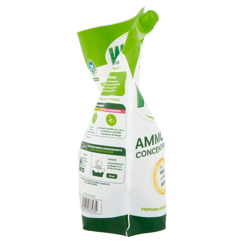 Winni's Naturel Ammorbidente Concentrato Patchouli e Argan pouch 50 Lavaggi 1,25 l